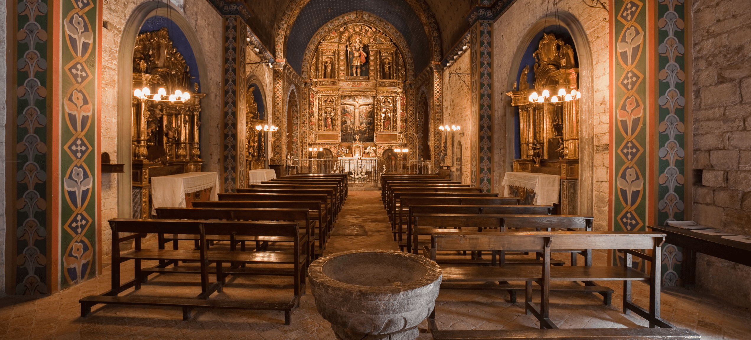 Esglesia de Sant Cristofol de Beget. Maria Geli Pilar Planaguma
